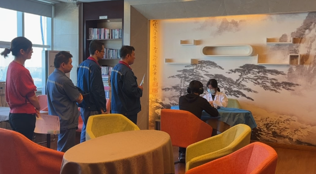 2023年10月10日公司開展年度職業(yè)病健康體檢